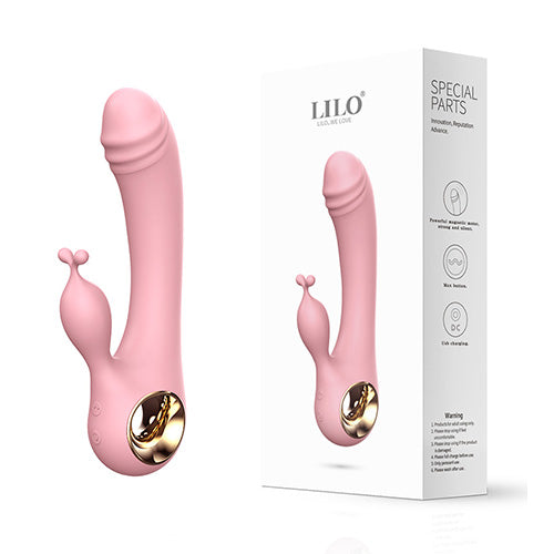 Vibrador Conejo doble Motor LILO