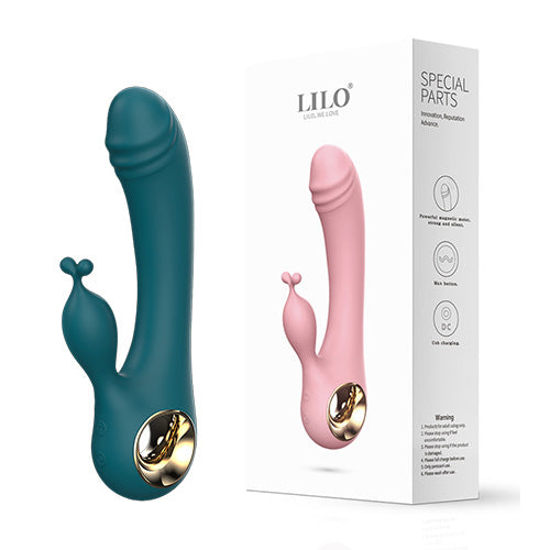 Vibrador Conejo doble Motor LILO