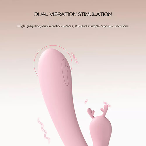 Vibrador Conejo doble Motor LILO