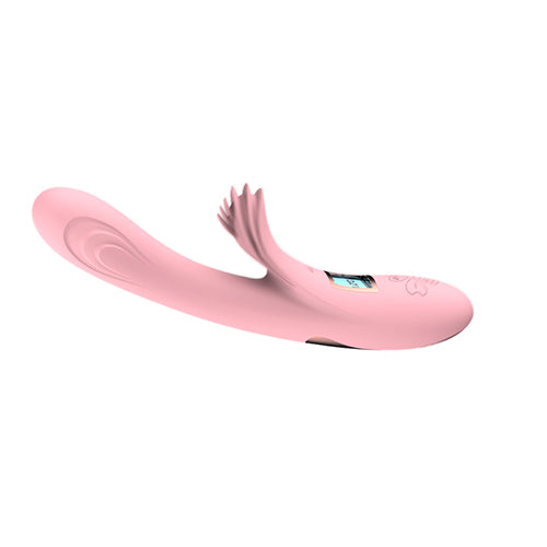 Vibrador Doble uso Lengua con pantalla LCD climatizada LILO