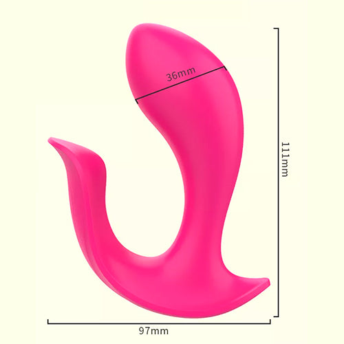 Vibrador portatil para ropa interior con aplicación