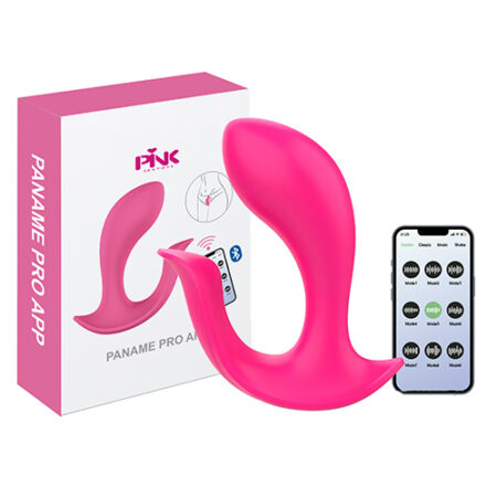 Vibrador portatil para ropa interior con aplicación