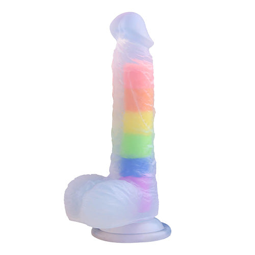 Dildo Colores  LGBT+ con ventosa