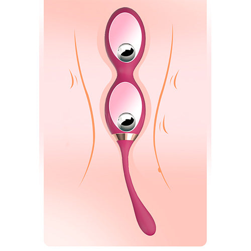 Canicas Ejercicios Kegel plastico con vibración LILO